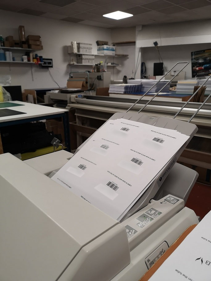 Des planches d’étiquettes pour les tests PCR