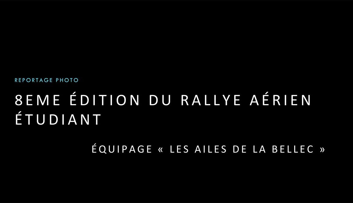Label Print sponsorise le rallye aérien étudiant